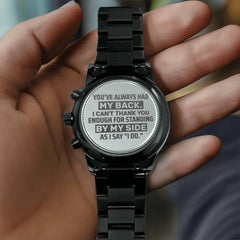 Groomsman You've Always Had My Back – Men's Watch ShineOn Fulfillment