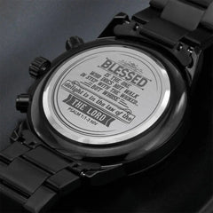 Blessed Is the One (Psalm 11-3 NIV) – Men's Watch ShineOn Fulfillment