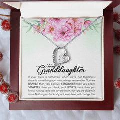 Brave Granddaughter - Forever Love Necklace ShineOn Fulfillment