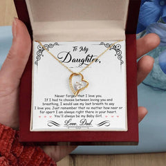 My Baby Girl - Forever Love Necklace ShineOn Fulfillment