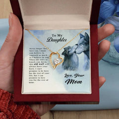 Old Wolf - Forever Love Necklace ShineOn Fulfillment