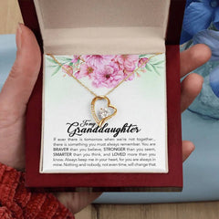 Brave Granddaughter - Forever Love Necklace ShineOn Fulfillment