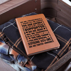 Encouragement – Leather Journal ShineOn Fulfillment