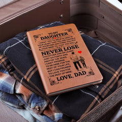 To My Daughter Promise – Leather Journal ShineOn Fulfillment