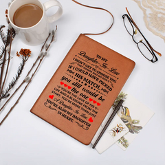 To My Daughter-in-Law Honor – Leather Journal ShineOn Fulfillment