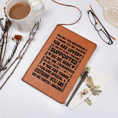 Encouragement – Leather Journal ShineOn Fulfillment
