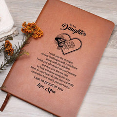 So Proud Of You - Leather Journal ShineOn Fulfillment