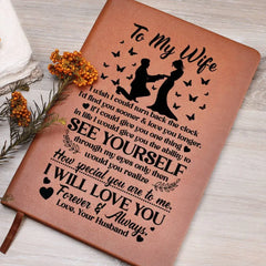 To My Wife Sooner – Leather Journal ShineOn Fulfillment