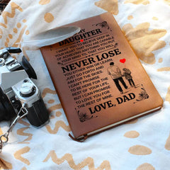 To My Daughter Promise – Leather Journal ShineOn Fulfillment