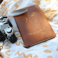 Unapologetically Me - Leather Journal ShineOn Fulfillment