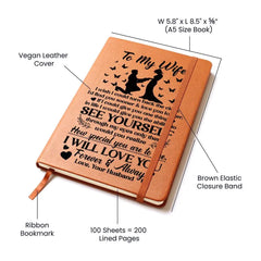 To My Wife Sooner – Leather Journal ShineOn Fulfillment