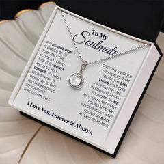 To My Soulmate - Eternal Hope Necklace ShineOn Fulfillment
