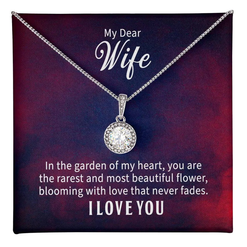My Wife My Flower - Eternal Hope Necklace ShineOn Fulfillment
