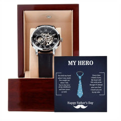 My Hero Dad - Openwork Watch ShineOn Fulfillment