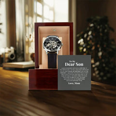 To My Dear Son Always Remember I Love You – Openwork Watch ShineOn Fulfillment
