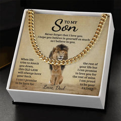 Never Forget - Cuban Link Chain ShineOn Fulfillment