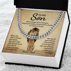 Never Forget - Cuban Link Chain ShineOn Fulfillment