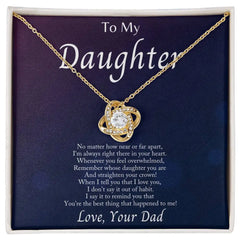 Im Always With You - Love Knot Necklacec ShineOn Fulfillment