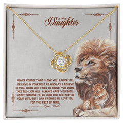 Never Forget - Love Knot Necklace ShineOn Fulfillment