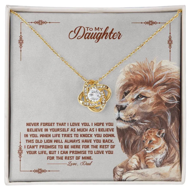 Never Forget - Love Knot Necklace ShineOn Fulfillment