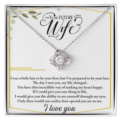 Future Wife - Love Knot Necklace ShineOn Fulfillment