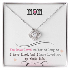 My Whole Life - Love Knot Necklace ShineOn Fulfillment