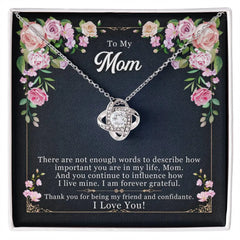 Forever Grateful - Love Knot Necklace ShineOn Fulfillment