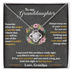 Keep Me In Your Heart - Love Knot Necklace ShineOn Fulfillment