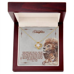 Never Forget - Love Knot Necklace ShineOn Fulfillment