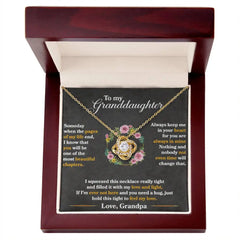 Keep Me In Your Heart - Love Knot Necklace ShineOn Fulfillment