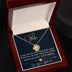 To My Last Everything - Love Knot Necklace ShineOn Fulfillment