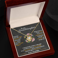 Keep Me In Your Heart - Love Knot Necklace ShineOn Fulfillment