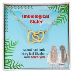 Best Friends - Interlocking Hearts Necklace ShineOn Fulfillment
