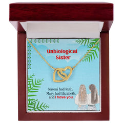 Best Friends - Interlocking Hearts Necklace ShineOn Fulfillment