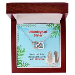 Best Friends - Interlocking Hearts Necklace ShineOn Fulfillment