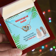 Best Friends - Interlocking Hearts Necklace ShineOn Fulfillment