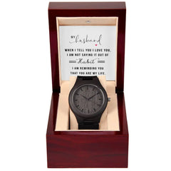 You Are My Life- Wooden Watch ShineOn Fulfillment