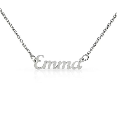 Classic Style Name Necklace ShineOn Fulfillment