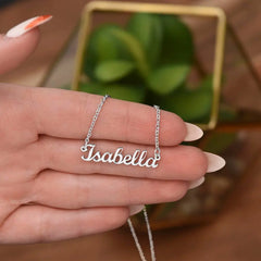 Classic Style Name Necklace ShineOn Fulfillment