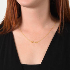 Classic Style Name Necklace ShineOn Fulfillment