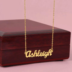 Classic Style Name Necklace ShineOn Fulfillment