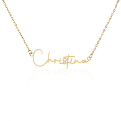 Signature Style Name Necklace ShineOn Fulfillment