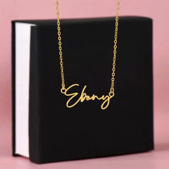 Signature Style Name Necklace ShineOn Fulfillment
