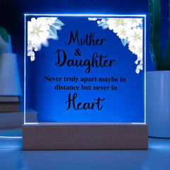 To My Daughter Distance – Acrylic Square ShineOn Fulfillment