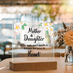 To My Daughter Distance – Acrylic Square ShineOn Fulfillment
