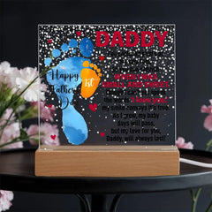 When I Was Small and Sweet - Acrylic Square ShineOn Fulfillment
