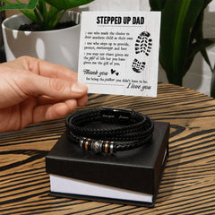 To My Stepdad Gift of Life – Bracelet ShineOn Fulfillment