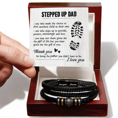 To My Stepdad Gift of Life – Bracelet ShineOn Fulfillment