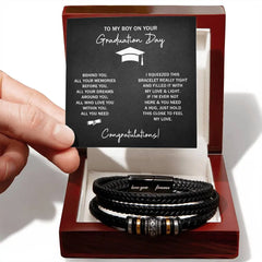 To My Boy Graduation Dreams (Love You) – Bracelet ShineOn Fulfillment