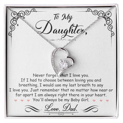 My Baby Girl - Forever Love Necklace ShineOn Fulfillment